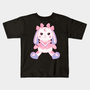 Pastel goth bunny Kids T-Shirt